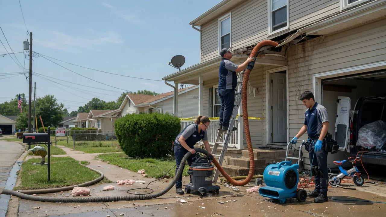 Water Damage Restoration in Mason City, IA near me